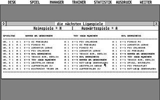 Fussball-ST Plus atari screenshot